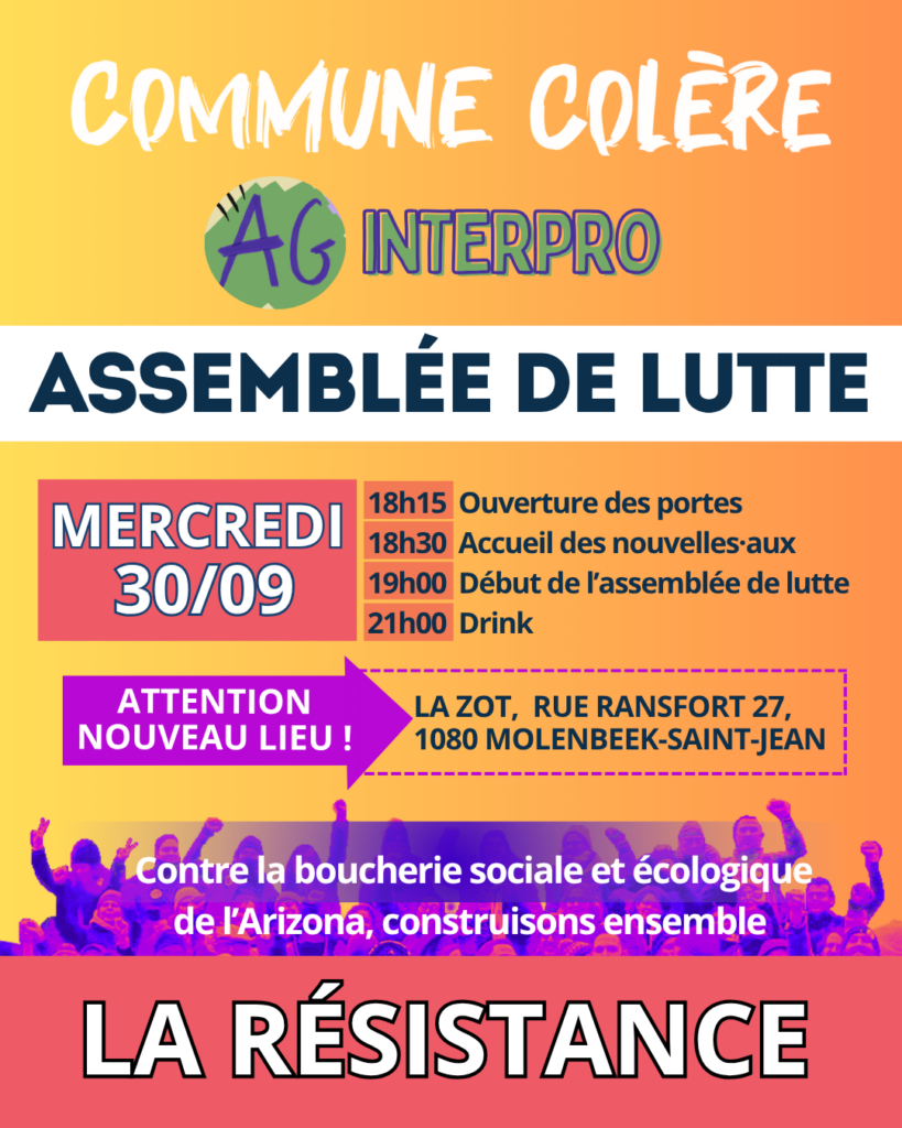Assemblée générale de Commune Colère
